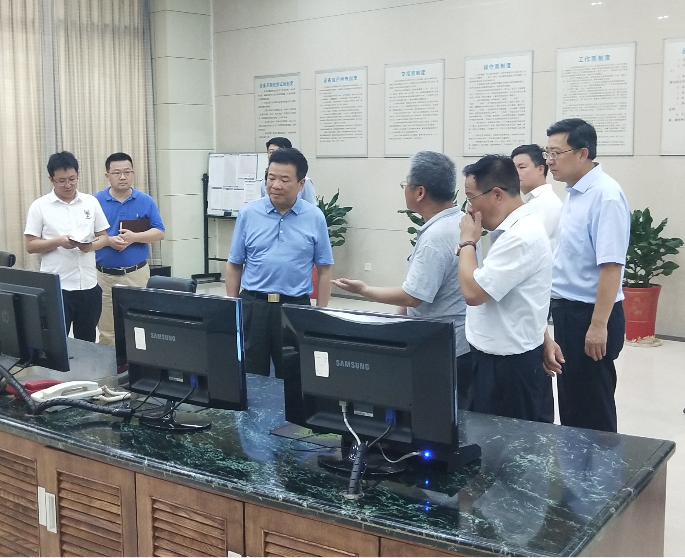 陈飞副省长到线上买球官网（中国）官方网站株洲航电枢纽考察调研