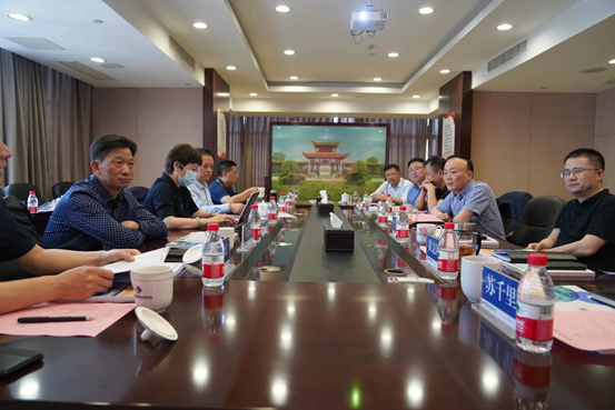 柳叶湖旅游度假区管委会来线上买球官网（中国）官方网站考察座谈