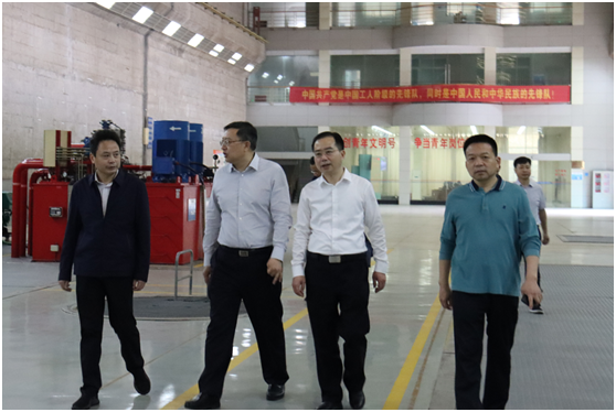 省国资委党委委员、副主任毛育新带队赴线上买球官网（中国）官方网站株洲航电分公司开展安全生产督查